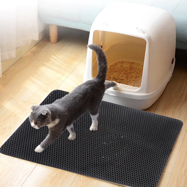 Thumbnail for Kattenbak Waterproof Pet Cat Litter Mat